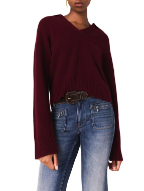 ΓΥΝΑΙΚΕΙΟ ΠΟΥΛΟΒΕΡ ΜΕ ΓΙΑΚΑ | Μπορντό S