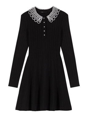 ΜΙΝΙ ΠΛΕΚΤΟ ΦΟΡΕΜΑ | Μαύρο FR 38