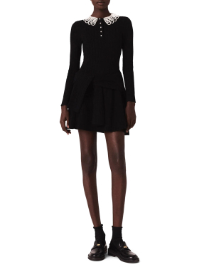 ΜΙΝΙ ΠΛΕΚΤΟ ΦΟΡΕΜΑ | Μαύρο FR 42