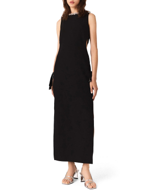 ΜΑΞΙ ΦΟΡΕΜΑ ΜΕ CUT-OUTS | Μαύρο FR 38