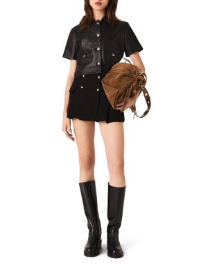 ΜΙΝΙ ΦΟΥΣΤΑ | Μαύρο FR 40