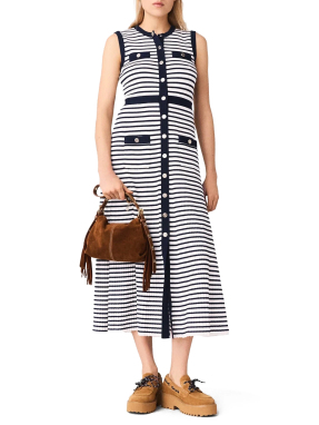 ΜΑΞΙ ΑΜΑΝΙΚΟ ΦΟΡΕΜΑ | Ριγέ  FR 40