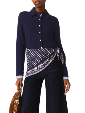 ΓΥΝΑΙΚΕΙΑ ΜΑΛΛΙΝΗ ΖΑΚΕΤΑ | Μπλε Σκούρο XS