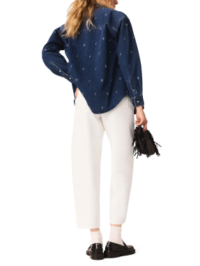 ΓΥΝΑΙΚΕΙΟ DENIM ΠΟΥΚΑΜΙΣΟ | Μπλε S