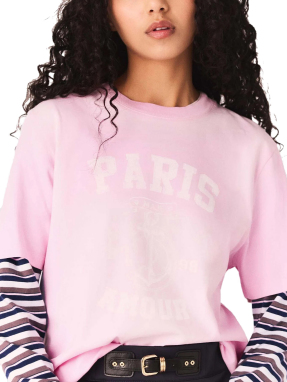 ΓΥΝΑΙΚΕΙΟ T-SHIRT | Ροζ S