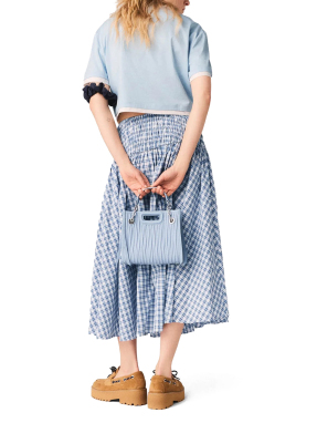 ΓΥΝΑΙΚΕΙΟ CROP T-SHIRT | Γαλάζιο S