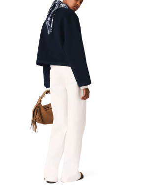 ΓΥΝΑΙΚΕΙΟ JACKET DOUBLE FACE | Μπλε Σκούρο FR 38