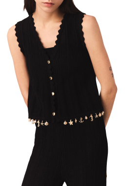 ΓΥΝΑΙΚΕΙΟ ΠΛΕΚΤΟ ΤΟΠ | Μαύρο M