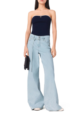 ΓΥΝΑΙΚΕΙΟ DENIM ΠΑΝΤΕΛΟΝΙ | Γαλάζιο FR 36