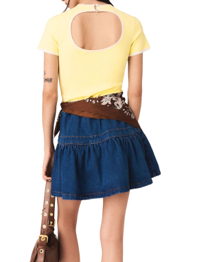 ΓΥΝΑΙΚΕΙΟ T-SHIRT | Κίτρινο S