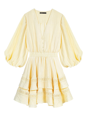 MINI ΦΟΡΕΜΑ ΜΕ ΒΟΛΑΝ | Κίτρινο FR 38