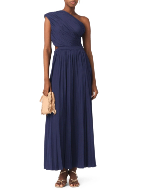 ΜΑΞΙ ΠΛΙΣΕ ΦΟΡΕΜΑ | Μπλε Σκούρο FR 40