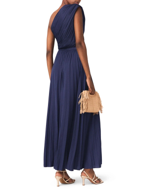 ΜΑΞΙ ΠΛΙΣΕ ΦΟΡΕΜΑ | Μπλε Σκούρο FR 36