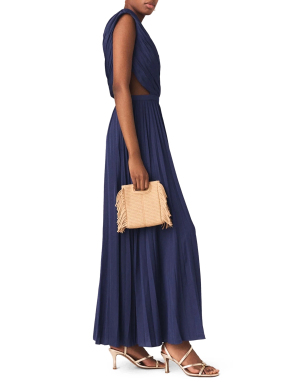 ΜΑΞΙ ΠΛΙΣΕ ΦΟΡΕΜΑ | Μπλε Σκούρο FR 36