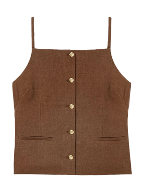 ΓΥΝΑΙΚΕΙΟ ΤΟΠ | Καφέ FR 38