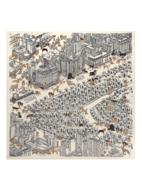 UNISEX ΦΟΥΛΑΡΙ CENTRAL PARK | Λευκό  ONE SIZE