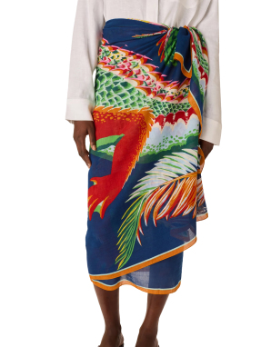 ΦΟΥΛΑΡΙ CROCO | Μπλε Σκούρο ONE SIZE