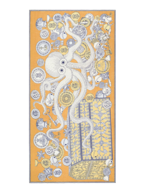 ΦΟΥΛΑΡΙ OCTOPUS | Κίτρινο ONE SIZE