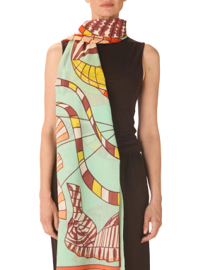 ΦΟΥΛΑΡΙ CERFS VOLANTS | Τυρκουάζ ONE SIZE