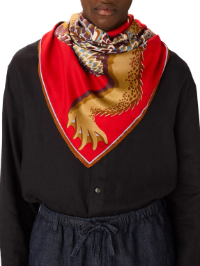 ΜΑΝΤΗΛΙ CROCO | Κόκκινο ONE SIZE