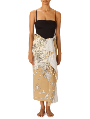 ΠΕΤΣΕΤΑ ΘΑΛΑΣΣΗΣ ATLAS | Μπεζ ONE SIZE