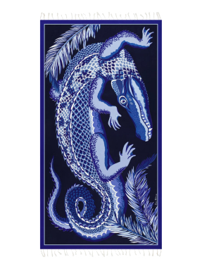 ΠΕΤΣΕΤΑ ΘΑΛΑΣΣΗΣ CROCO | Μπλε Σκούρο ONE SIZE