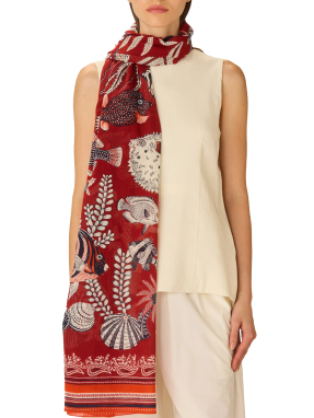 ΦΟΥΛΑΡΙ NEPTUNE | Κόκκινο ONE SIZE