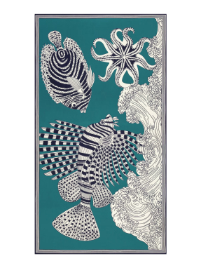 ΦΟΥΛΑΡΙ VAGUE | Πετρόλ ONE SIZE