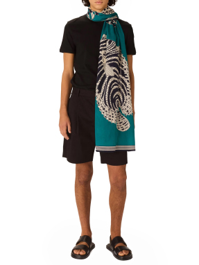 ΦΟΥΛΑΡΙ VAGUE | Πετρόλ ONE SIZE