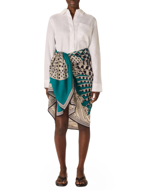 ΦΟΥΛΑΡΙ VAGUE | Πετρόλ ONE SIZE