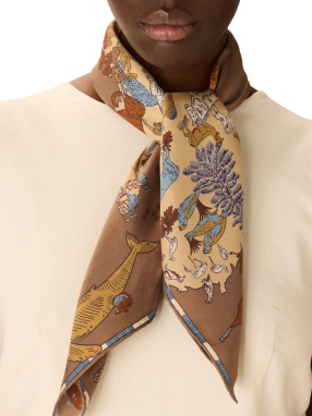 ΜΑΝΤΗΛΙ ATLAS | Καφέ ONE SIZE