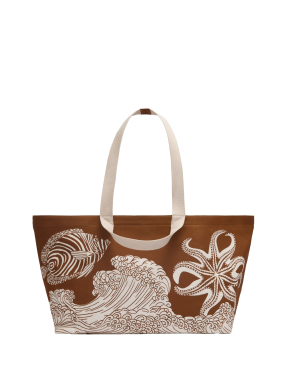 ΓΥΝΑΙΚΕΙΑ ΤΣΑΝΤΑ ΩΜΟΥ CARRIER BAG POSEIDON | Καφέ