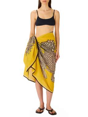 ΦΟΥΛΑΡΙ CARACAT | Κίτρινο ONE SIZE