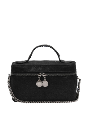 ΓΥΝΑΙΚΕΙΑ ΤΣΑΝΤΑ ΧΕΙΡΟΣ FALABELLA VANITY CASE | Μαύρο