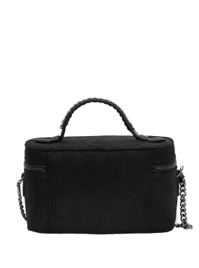 ΓΥΝΑΙΚΕΙΑ ΤΣΑΝΤΑ ΧΕΙΡΟΣ FALABELLA VANITY CASE | Μαύρο