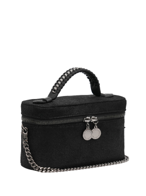 ΓΥΝΑΙΚΕΙΑ ΤΣΑΝΤΑ ΧΕΙΡΟΣ FALABELLA VANITY CASE | Μαύρο