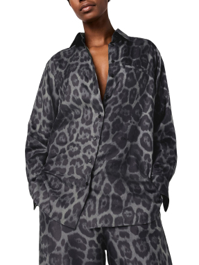 ΓΥΝΑΙΚΕΙΟ OVERSIZED ΠΟΥΚΑΜΙΣΟ | Animal Print  IT 42