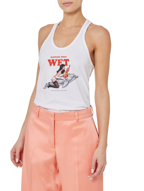 ΓΥΝΑΙΚΕΙΟ ΤΟΠ JEFF KOONS | Λευκό XS