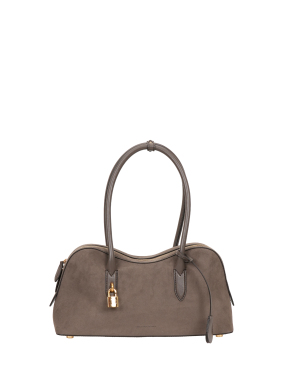 ΓΥΝΑΙΚΕΙΑ ΤΣΑΝΤΑ ΩΜΟΥ RYDER SUEDE MEDIUM BAG | Μπεζ Σκούρο 2822