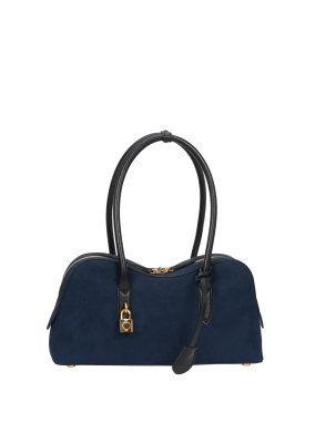 ΓΥΝΑΙΚΕΙΑ ΤΣΑΝΤΑ ΩΜΟΥ RYDER SUEDE MEDIUM BAG | Μπλε Σκούρο 4000
