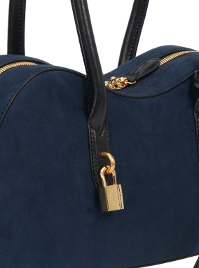 ΓΥΝΑΙΚΕΙΑ ΤΣΑΝΤΑ ΩΜΟΥ RYDER SUEDE MEDIUM BAG | Μπλε Σκούρο 4000