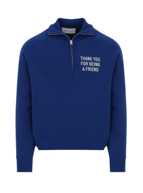ΑΝΔΡΙΚΟ ΦΟΥΤΕΡ HALF-ZIP | Μπλε 490 L