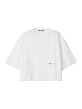 ΓΥΝΑΙΚΕΙΟ T-SHIRT LE PALMIER | Λευκό XXS