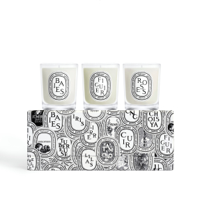 SET OF 3 SMALL CANDLES