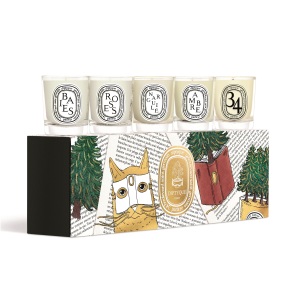 HOLIDAY EDITION SET 5 MINIATURE CANDLES