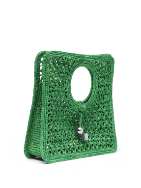 ΓΥΝΑΙΚΕΙΑ ΨΑΘΙΝΗ ΤΣΑΝΤΑ ΧΕΙΡΟΣ LE PETIT CARRE SPIAGGIA | Πράσινο