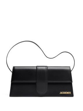 ΓΥΝΑΙΚΕΙΑ ΔΕΡΜΑΤΙΝΗ ΤΣΑΝΤΑ ΩΜΟΥ LE BAMBINO LONG | Μαύρο