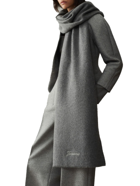 ΓΥΝΑΙΚΕΙΟ ΚΑΣΚΟΛ THE TAILLEUR | Γκρι ONE SIZE