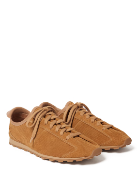 ΓΥΝΑΙΚΕΙΑ SUEDE SNEAKERS LES TENNIS | Camel 40
