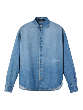 ΑΝΔΡΙΚΟ DENIM ΠΟΥΚΑΜΙΣΟ DE-NIMES SIMON | Μπλε FR 48